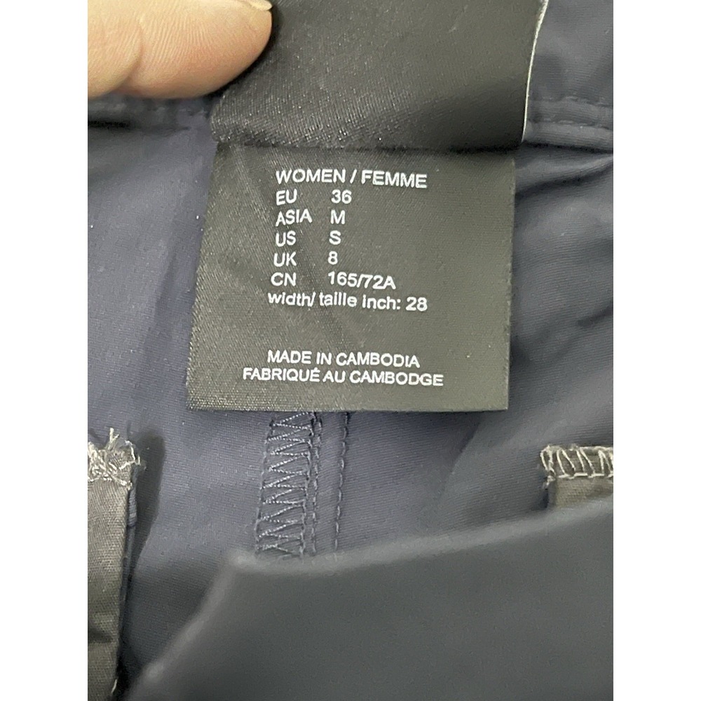 Jack Wolfskin Women's Size Small‎ Kalahari 7/8 Hiking Pants Night Blue NWT - Picture 5 of 9